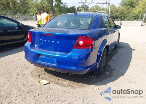 2013 Dodge Avenger Se V6 z USA, uszkodzony, nr VIN 1C3CDZAG7DN754253